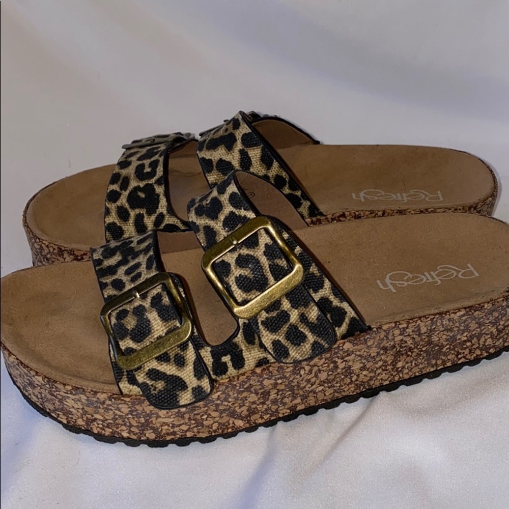 Leopard Print Slides - image 2